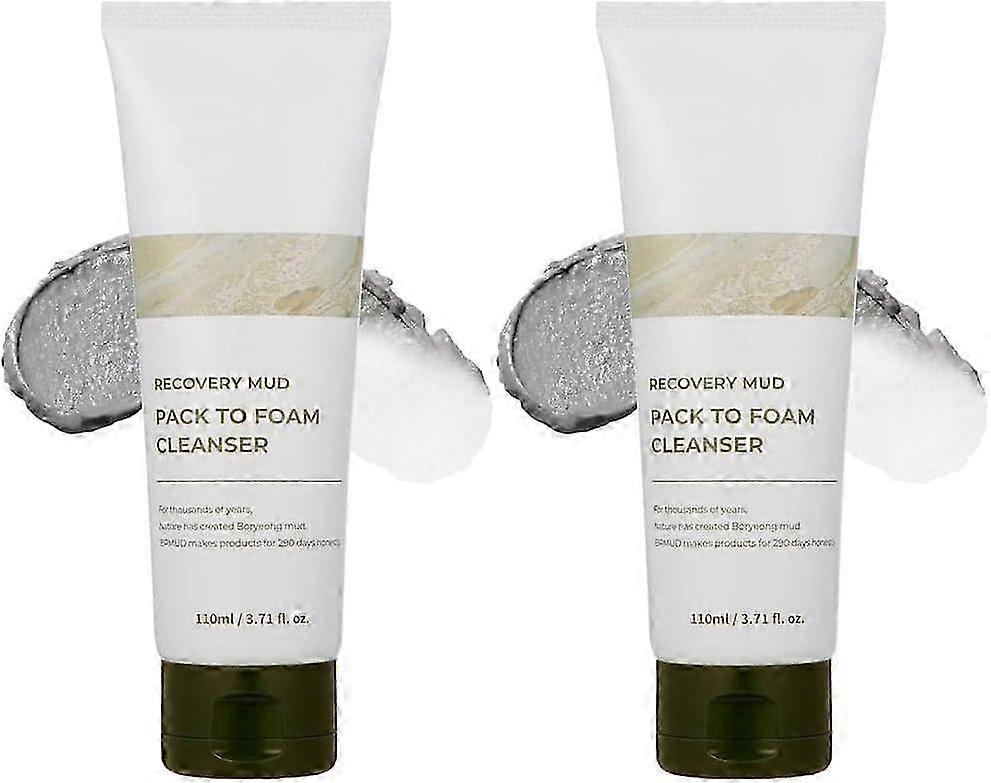 Recovery Mud Peel Off Mask for Exfoliating & Deep Cleansing, Blackhead Remover Peel-Off Mask with Boryeong Mud, Pore Cleanser Hydrating Relief Mud Cla