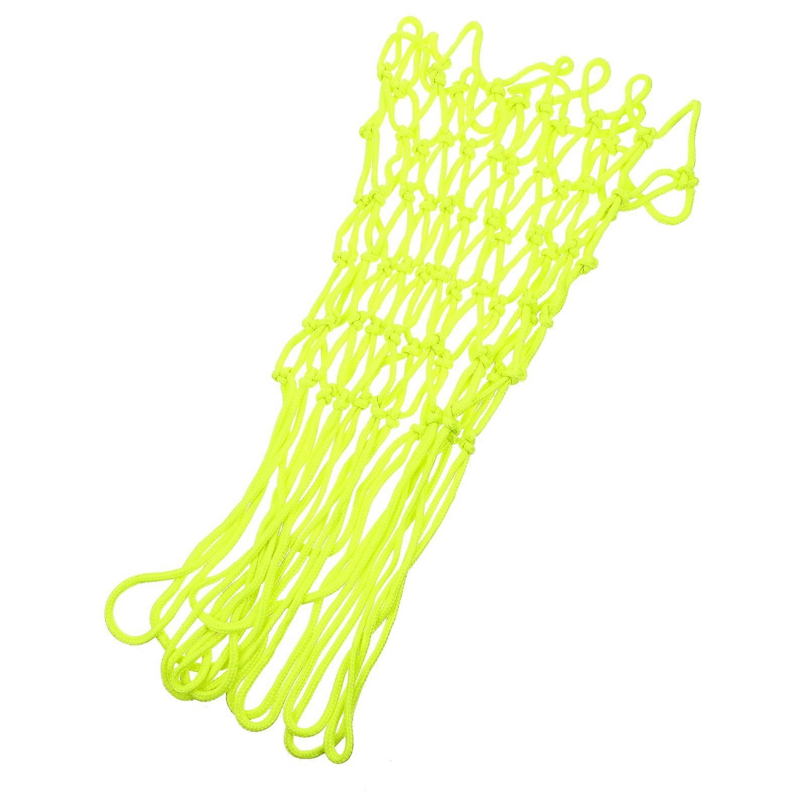 Fluorescent Basketball Net Outdoor Mesh Noctilucent Replacement Nylon Child
