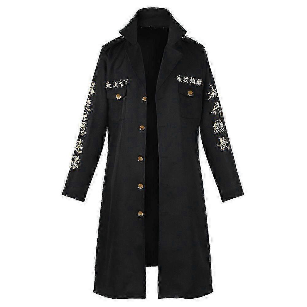 תחפושות אנימה Manjiro Sano קוספליי טוקיו מנג'י כנופיה מייקי מעיל טרנץ' ליל כל הקדושים קרנבל תחפושות לגברים