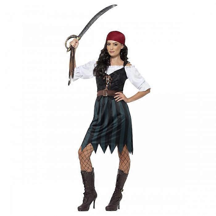 Smiffys Womens/Ladies Deckhand Pirate Costume Set