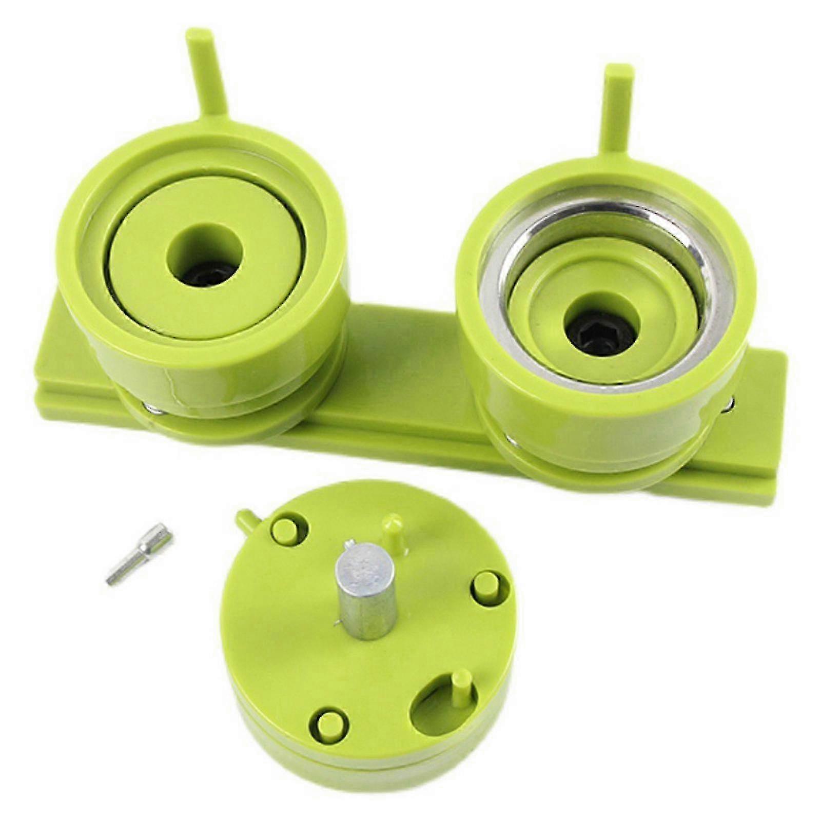 25/32/37/44 MM Button Maker Machine Installation-Free Pin Badge Punch Press KiQa