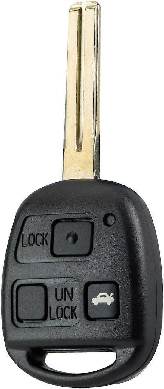 Keyless Entry Remote 4C chip Replacement for Lexus 02-03 ES300 97-05 GS300 98-00 GS400 3 Button,HYQ1512V (1)