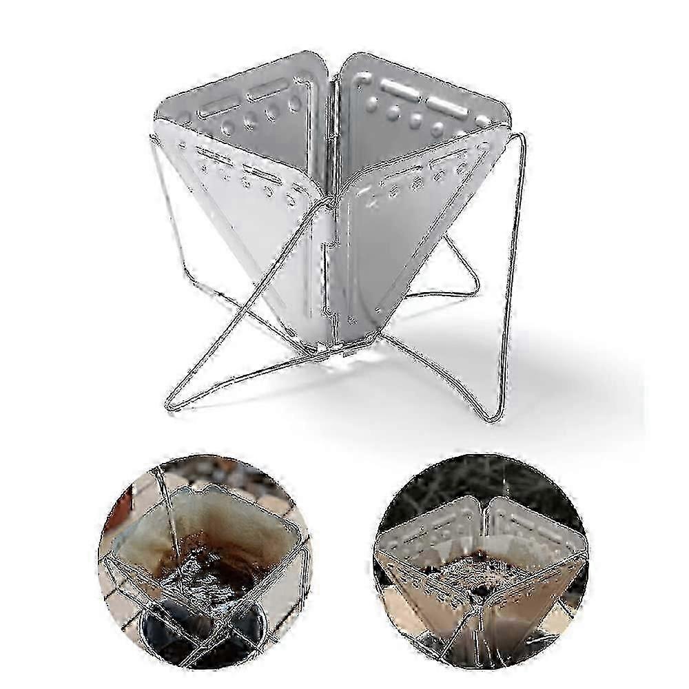 new 25-26 Space-Saving Collapsible Drip Coffee Cone for Camping Reusable Coffee Filter