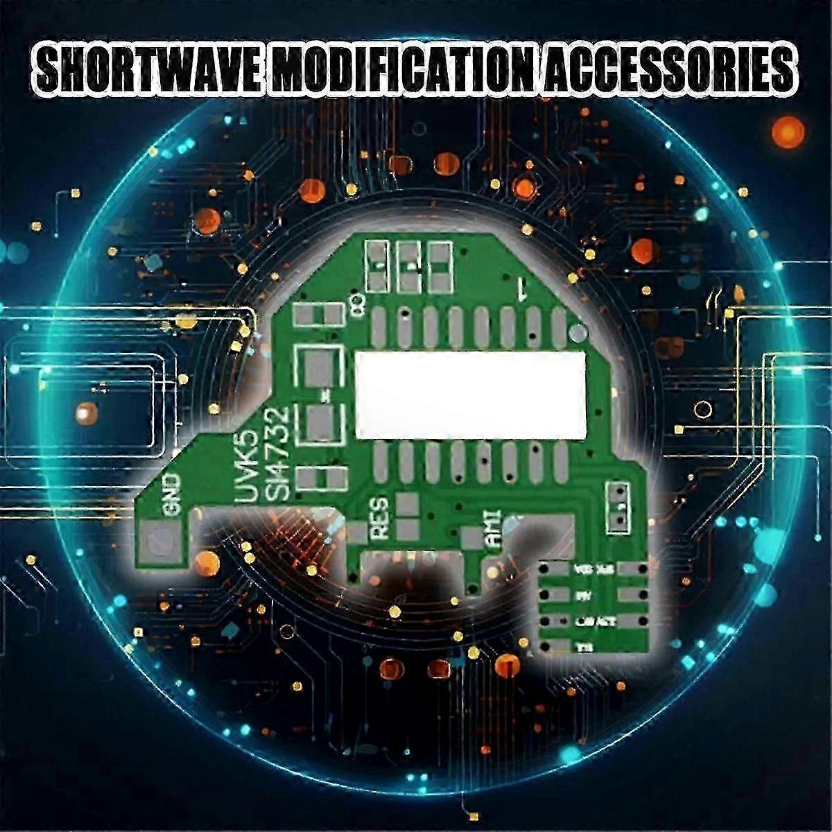 SI4732 Module+2M Expansion Chip Shortwave Modification Module V2 FPC ...