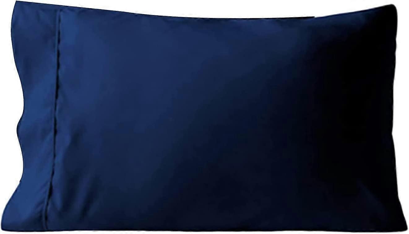 Ultra-Soft Envelope Thick Sleep Pillowcase Compatible with Sofa Navy Blue