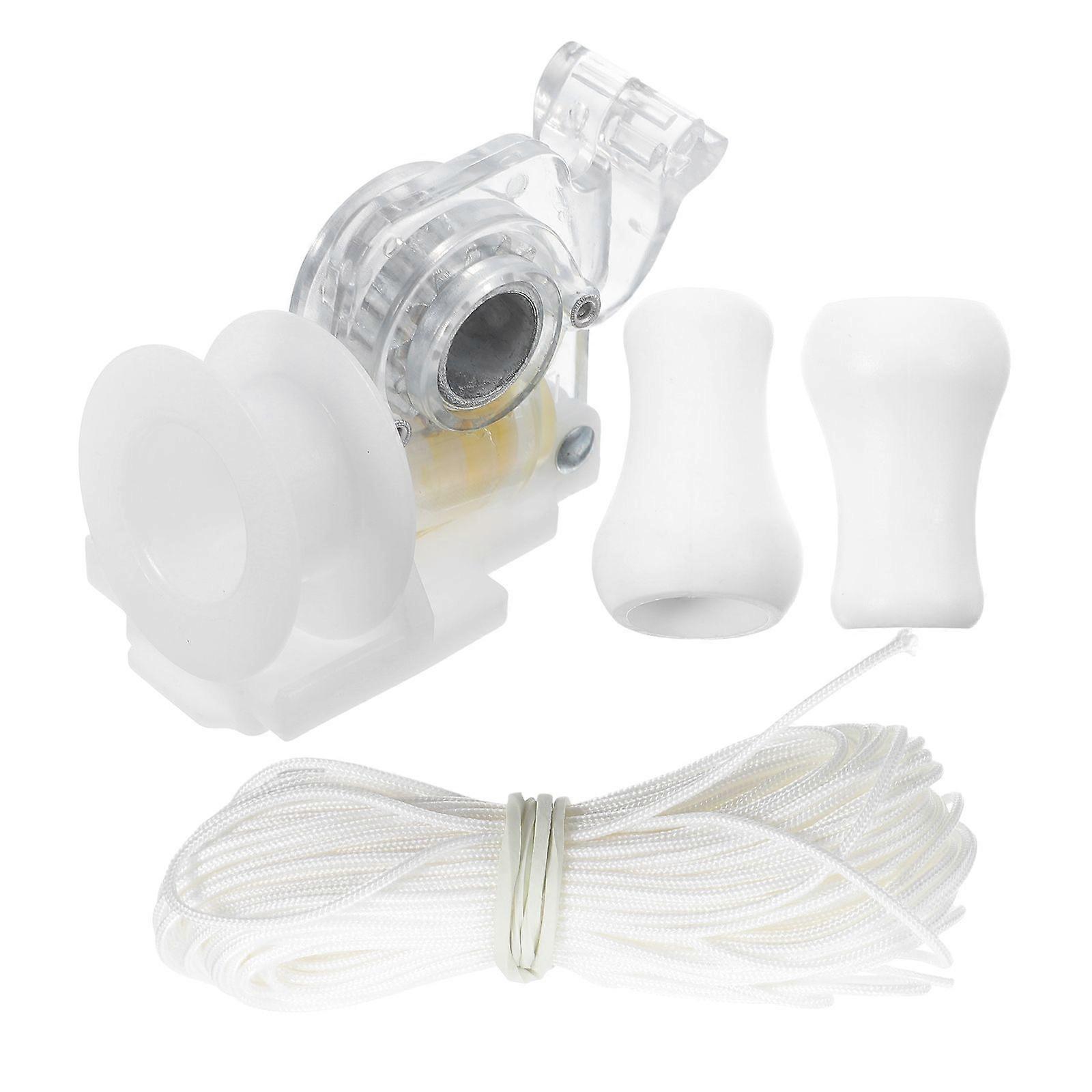 1 Set Blind Tilt Mechanism: Horizontal Blinds Cord Tilt Mechanism Replacement Kit - 10m Rope for Low Profile Control for Living Room Bedroom Office