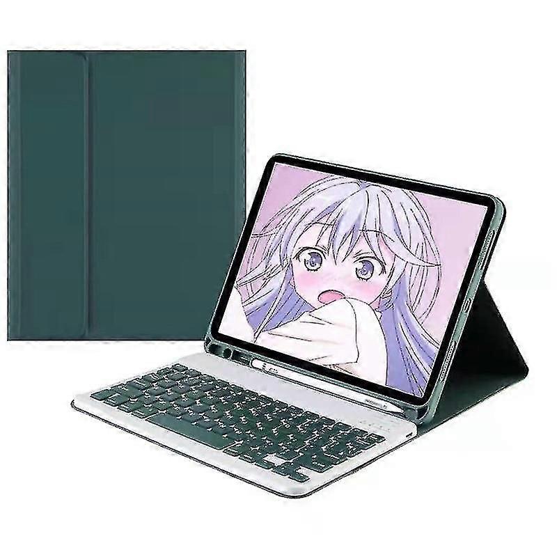Bluetooth Keyboard Case For Ipad Detachable Slim Cover Built-in Pencil Holder