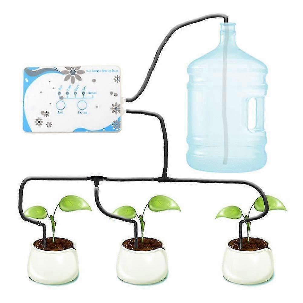 App-Controlled Irrigation System for Regular Water Nutrient Replenishment, Supports Up To 12 Pots, Smart Watering Solution for Indoor Outdoor Use