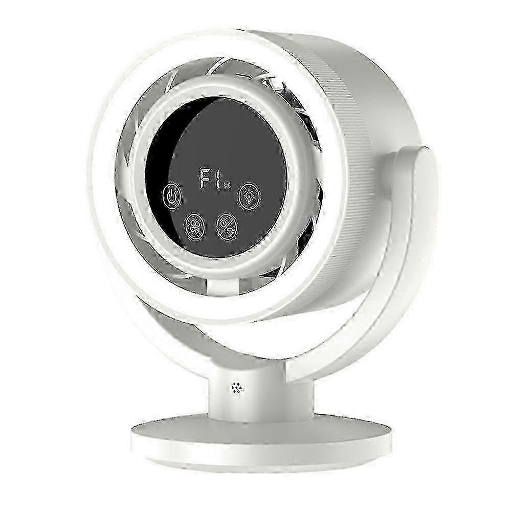 AI-Controlled Bladeless USB Desktop Fan with Voice Command