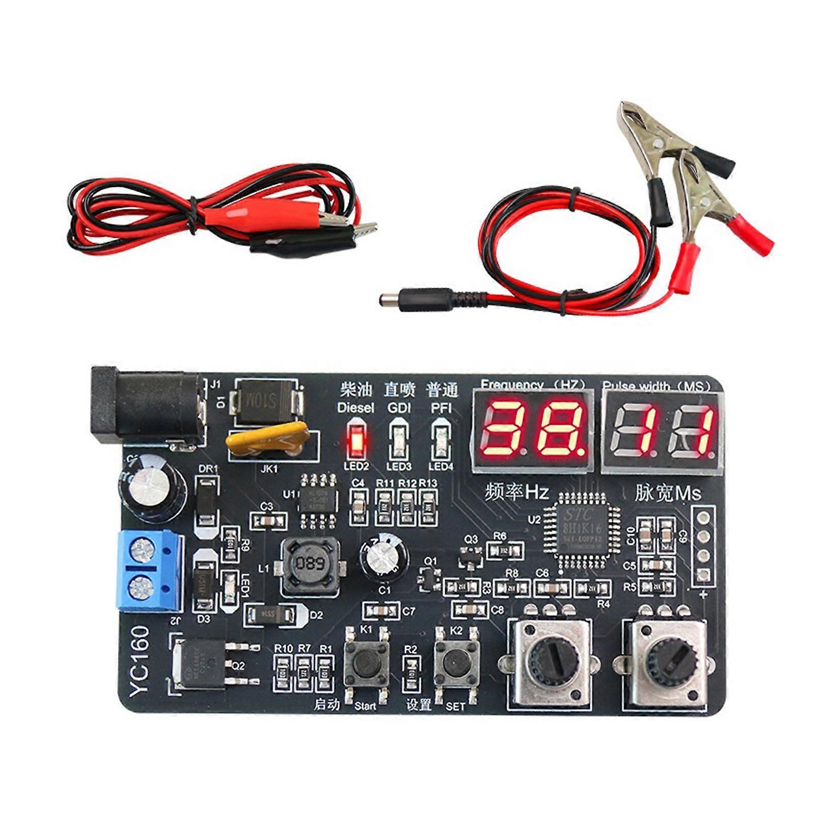 Multi Functional Injector Testing Diagnostic Device Frequency Modulation From 0Hz To 100Hz For Repair Service Centers Multicolor
