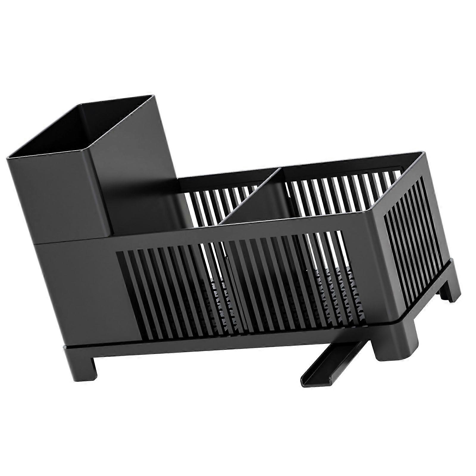 Sustaineds Plastic Kitchen Sink Organizers Sponge Dish Soap Holder With Drainage Function For Countertop Storage Multicolor