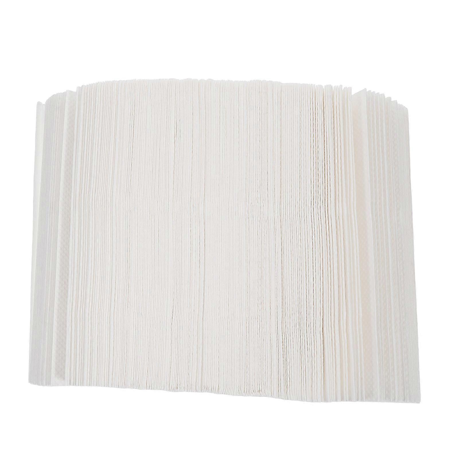White Thickened Hand Paper for Hotel Use 200 Sheets Soft Absorbent Tissue