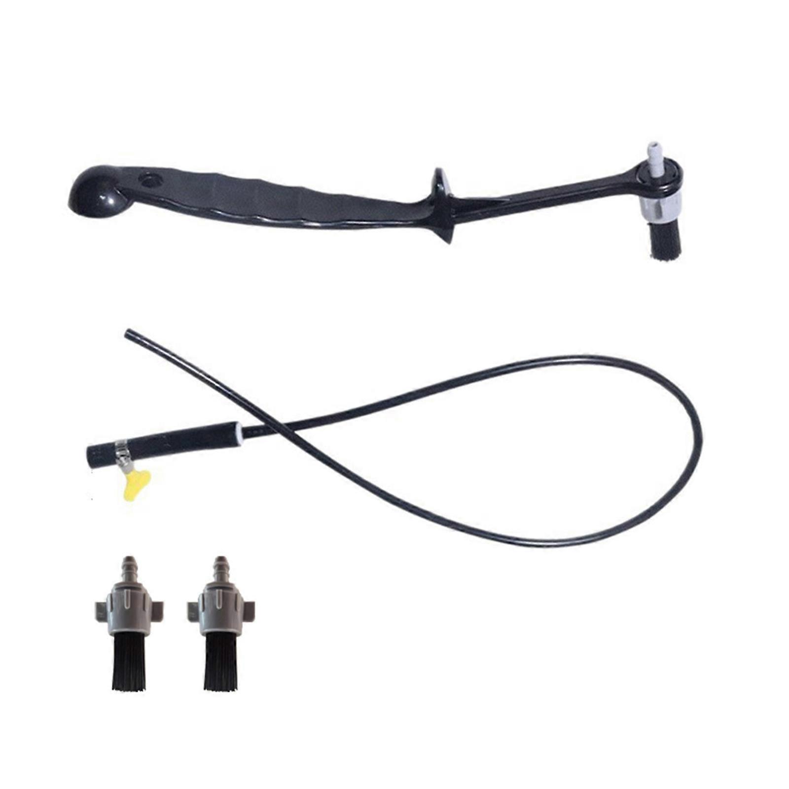 Steam Wand Cleaning Brush Set With Detachable Heads Deep Clean Coffee Machine Components Prevent Flavor Contamination Design Multicolor