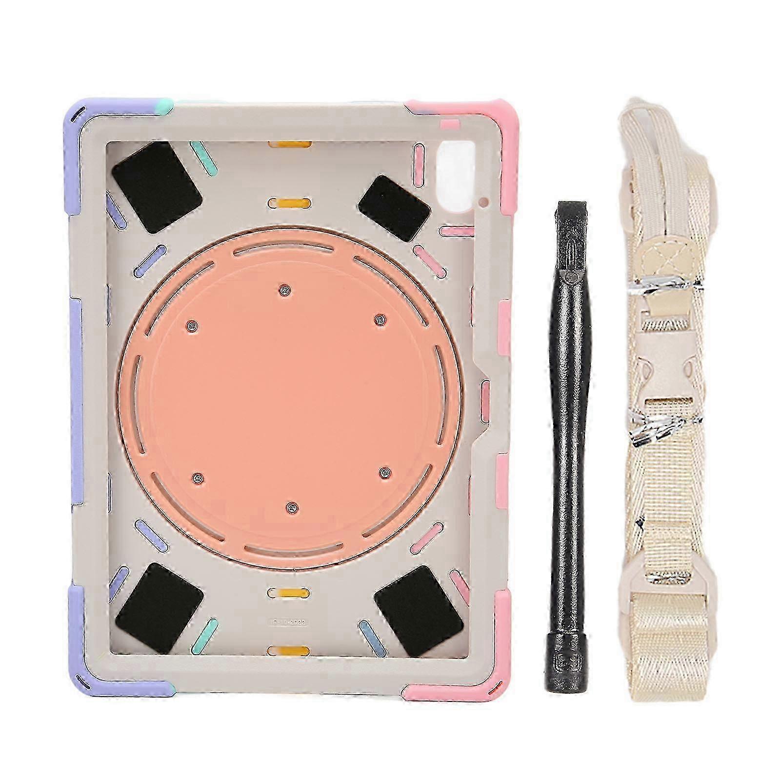 w Silicone Hard PC Precise Cutouts Adjustable Strap 360 Degree Kickstand Case for IOS Tablet 10th Gen 2022