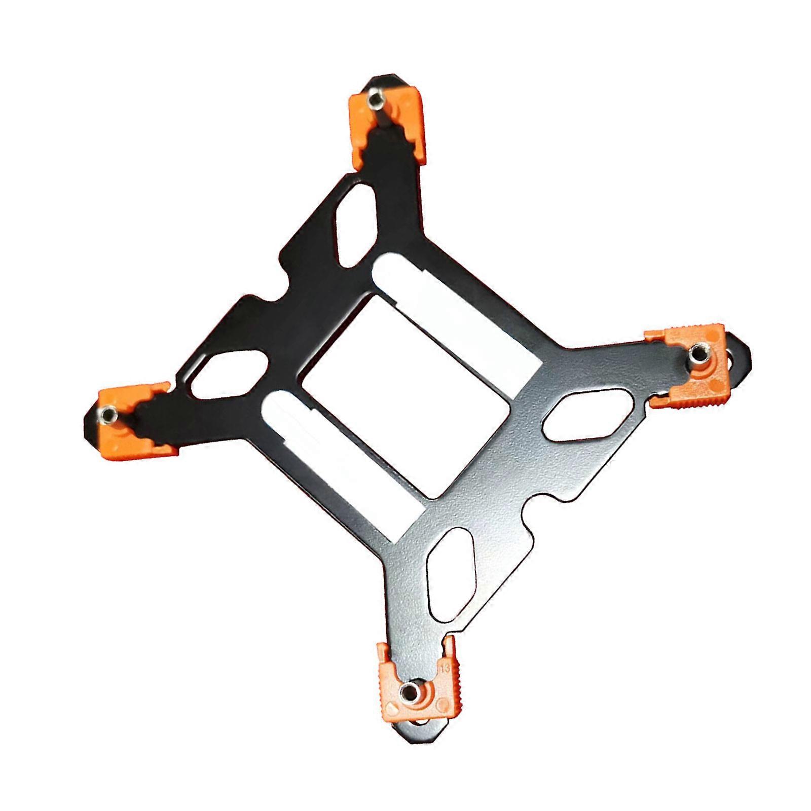 Universal Motherboard Backplate 1700X/115X/1366 CPU Heatsink Mounting Bracket Easy to Install Cooling Radiators Base  Yellow