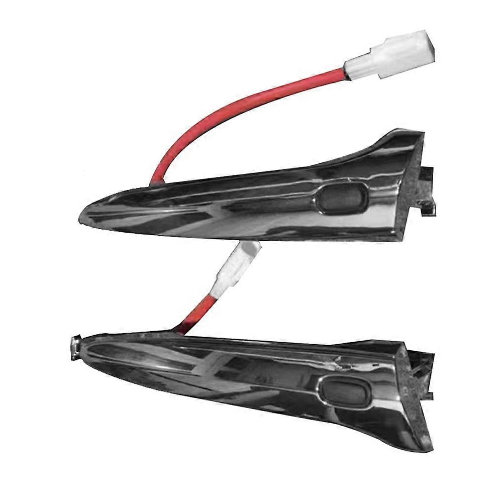 1Pair Chrome Outside Door Handle Inductive Button for Lexus