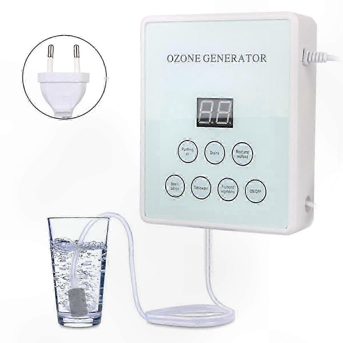 Smart Ozone Generator for Fruits Vegetable Disinfection Air Purifier EU Plug