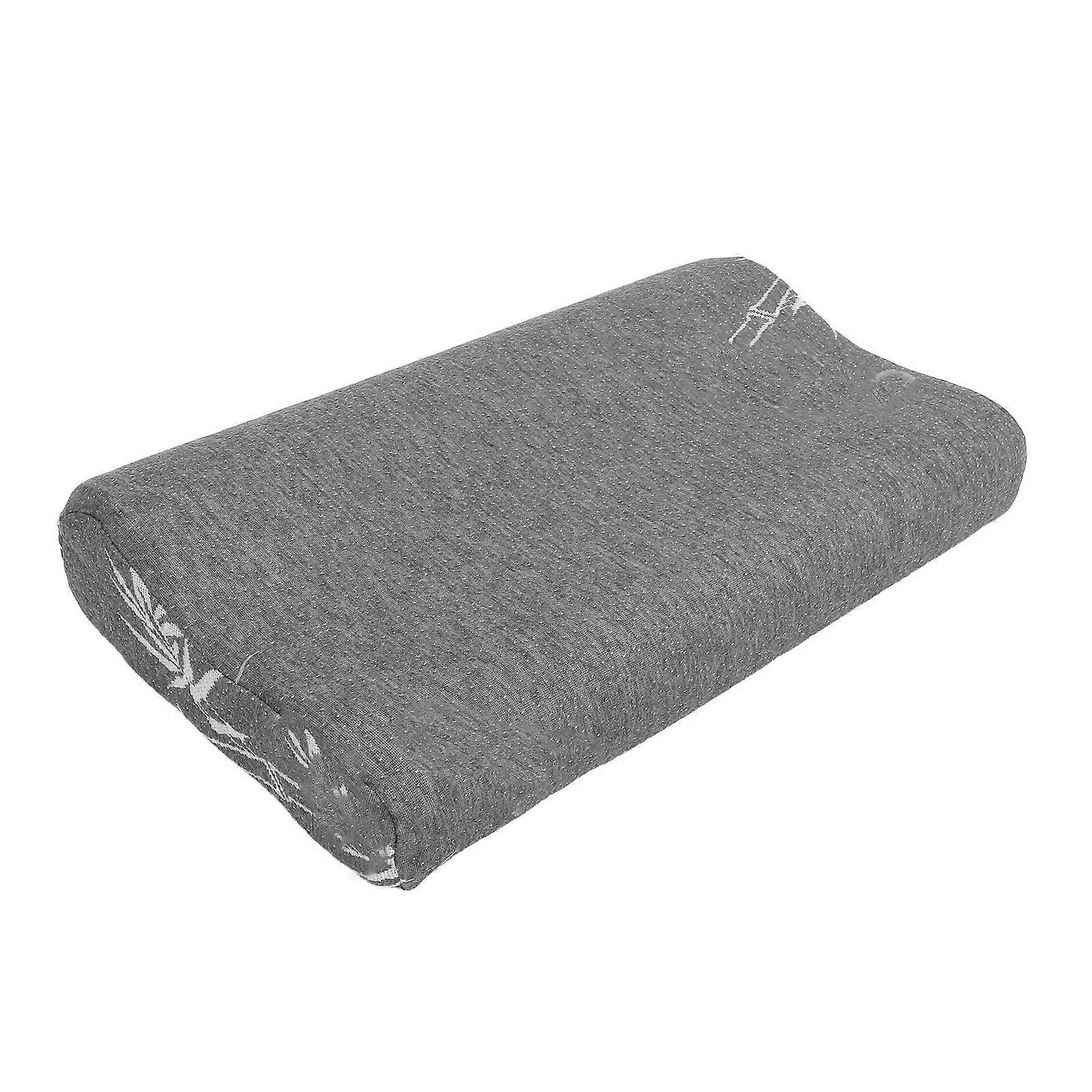 Bamboo Fiber Memory Cotton Cervical Pillow for Neck Support