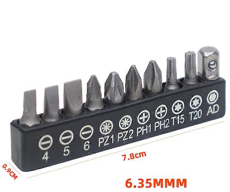 Mini Multi-function Two-way Ratchet Flat Head Elbow Flat Screwdriver Ratchet Wrench Cross-shaped Hexagonal Screwdriver Head Tool