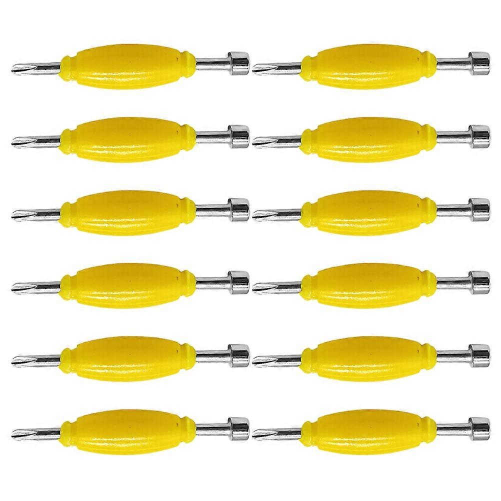 Mini Skateboard Screwdriver Tool Double Head for DIY 36Pcs Set