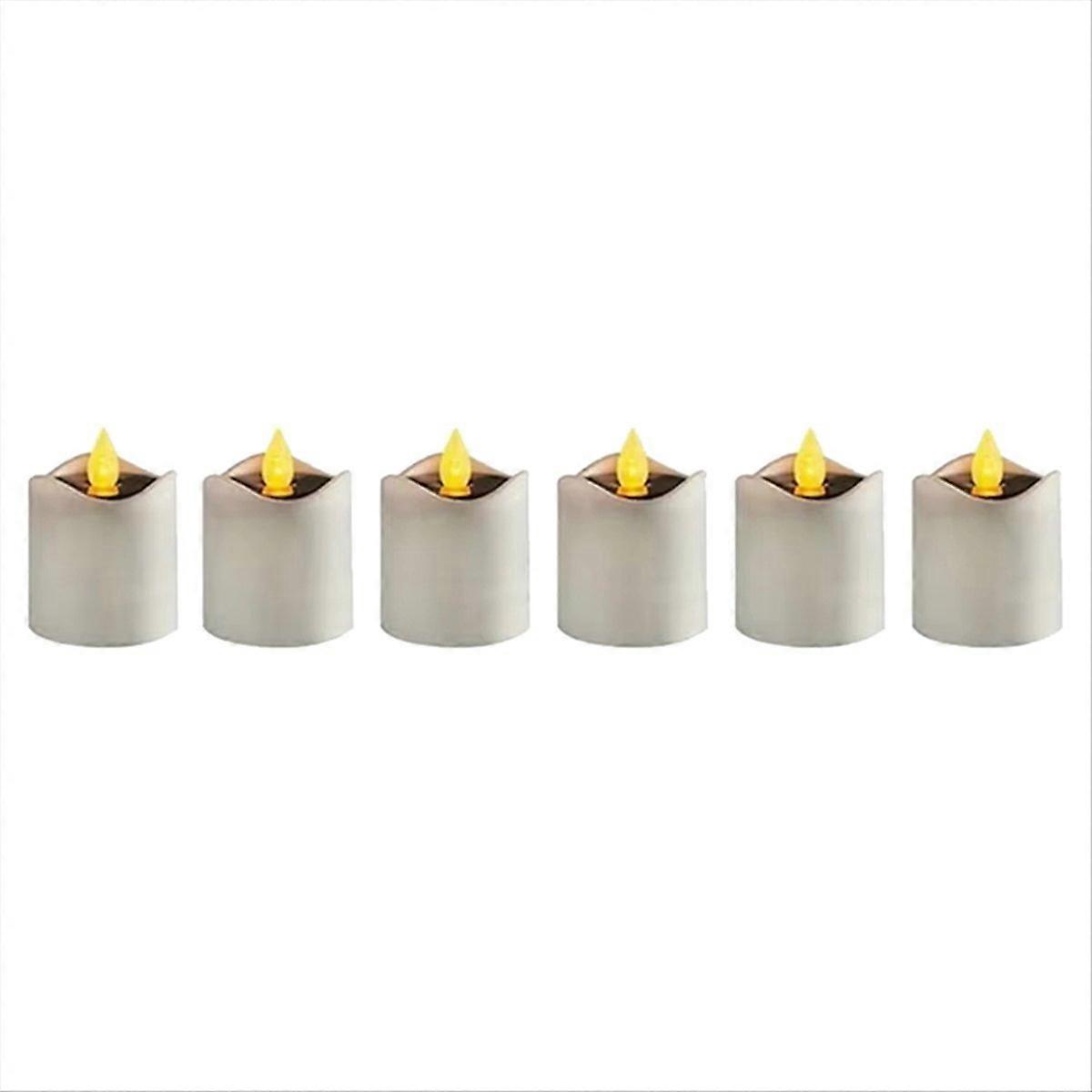 Flickering Solar Flameless LED Candle Light Tea Light Simulation