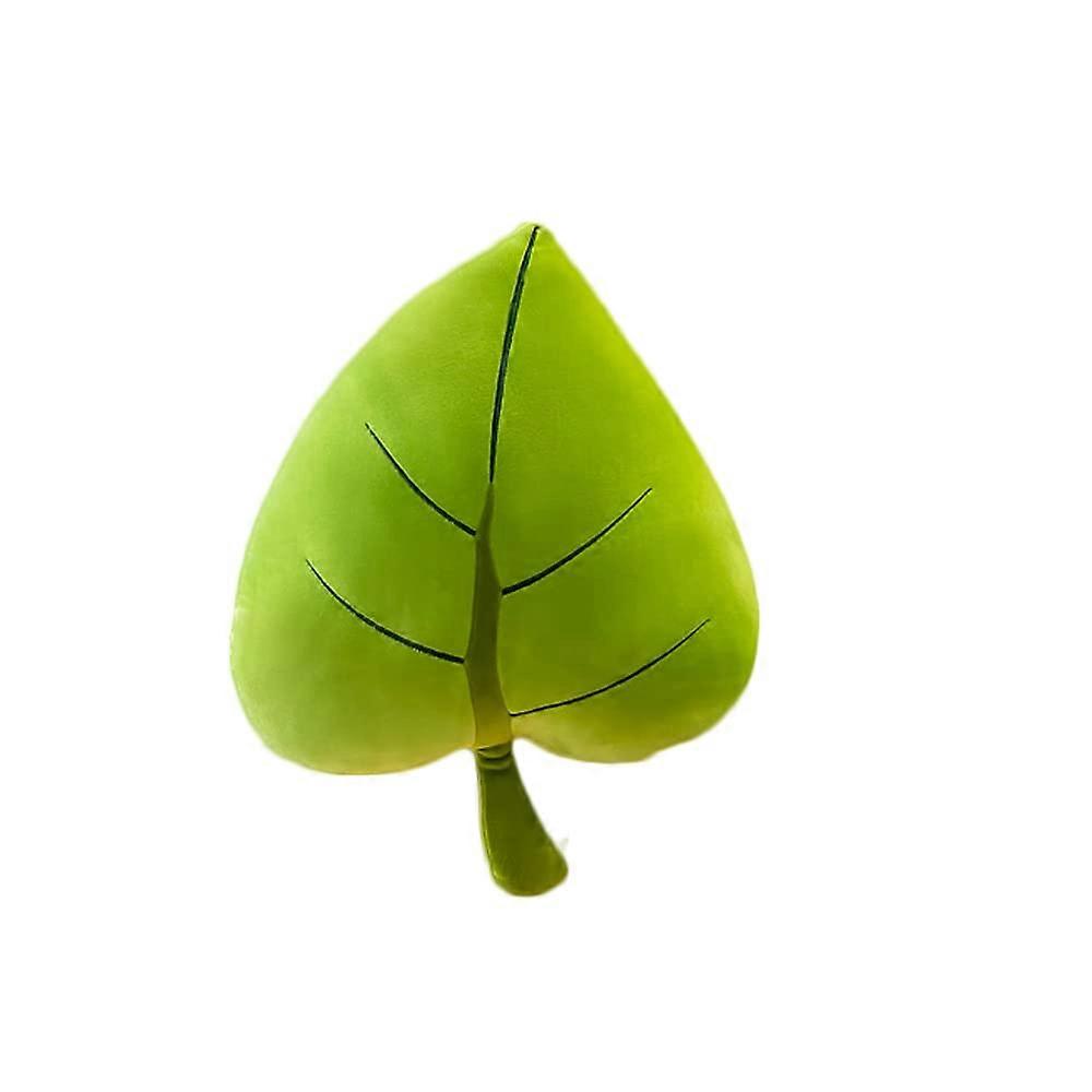 Leaf Pillow 19.7' Soft Plush Cushion with Unique 3D Plant Design for Room Decor