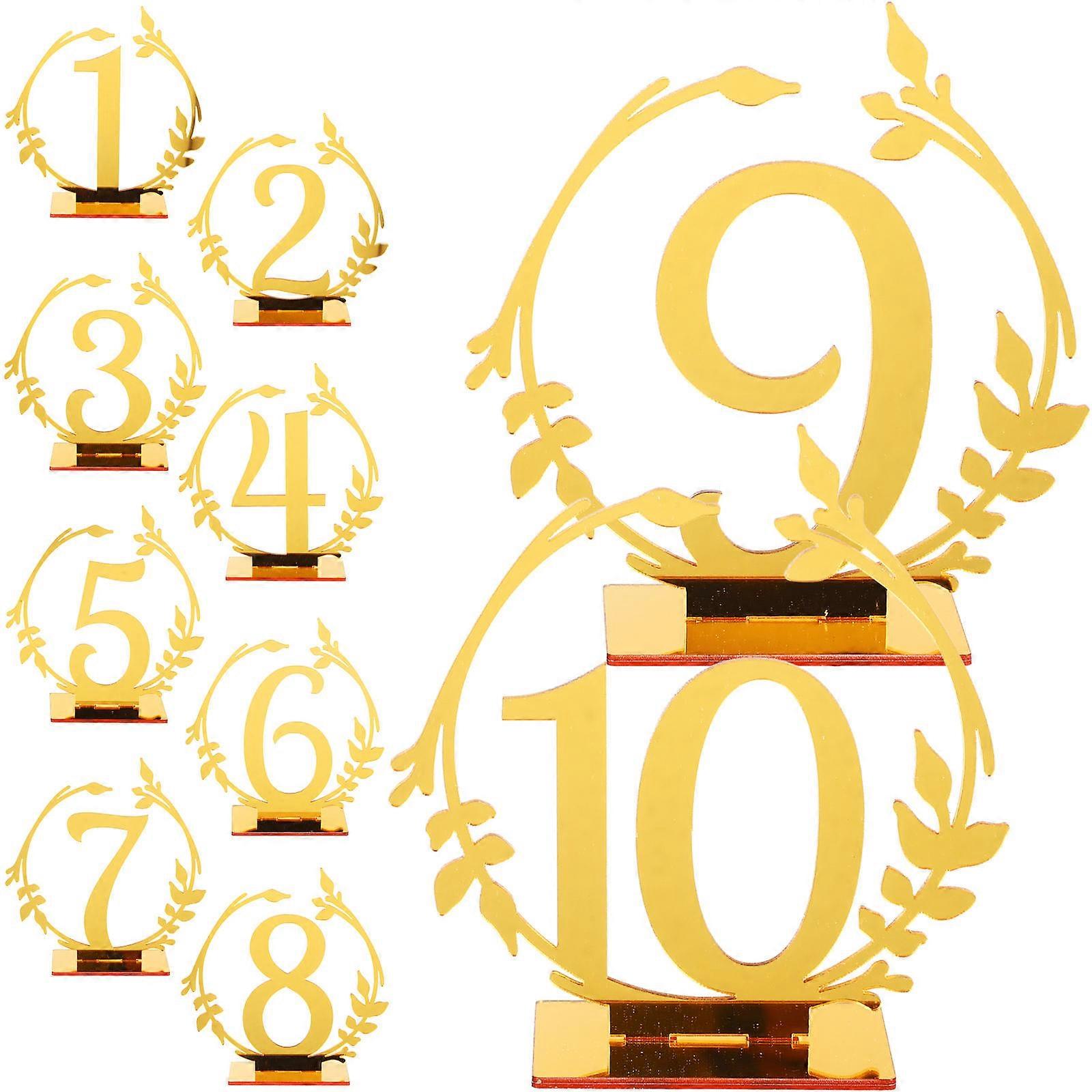 Rectangular Table Signs For Restaurant Reservations 20Pcs Featuring Simple Design Suitable For Home Events And Celebrations