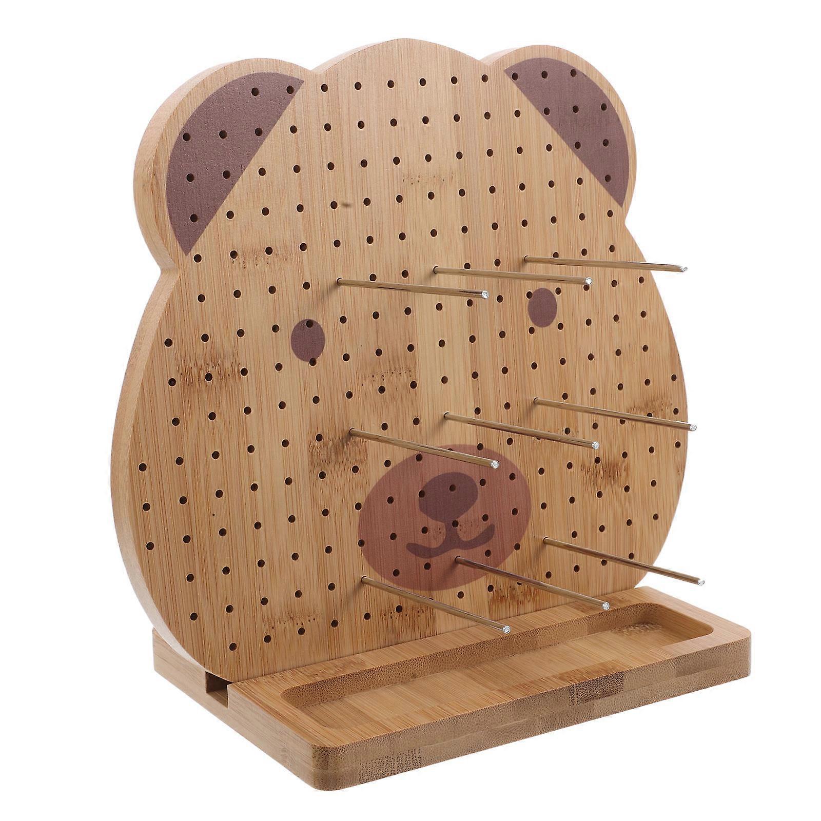 Wooden Crochet Board for Blocking Yarn Projects for Craft Use