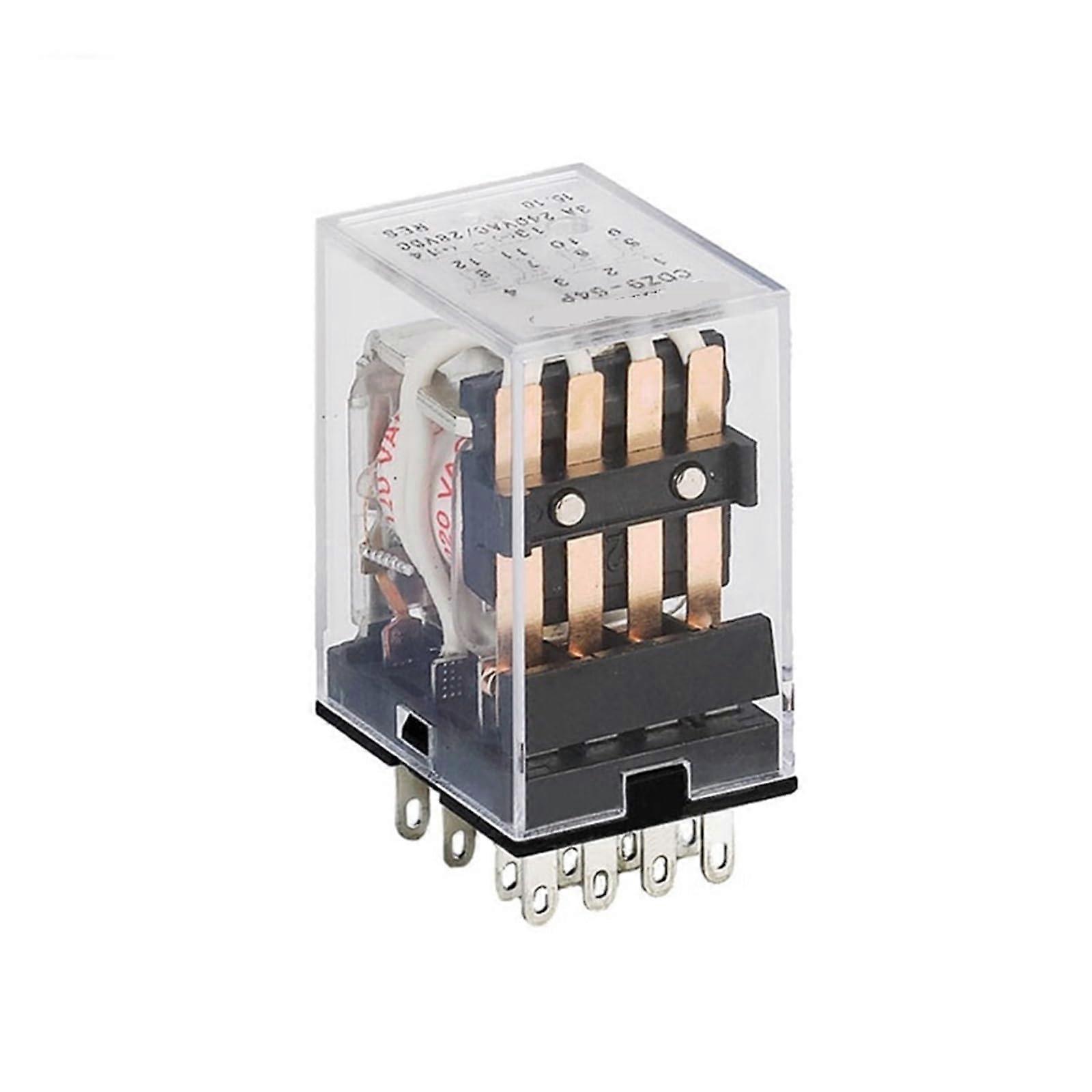 CDZ952/53/54P Intermediate Relay AC380V with Light, Durable Safe Circuit Switching for Industry