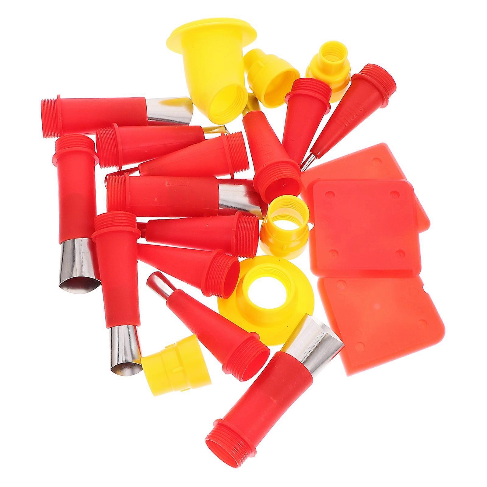 Reusable Caulking Nozzles Tool Set for Home Improvement Renovation Applications Multi Dimensions Professional Design 1 Set