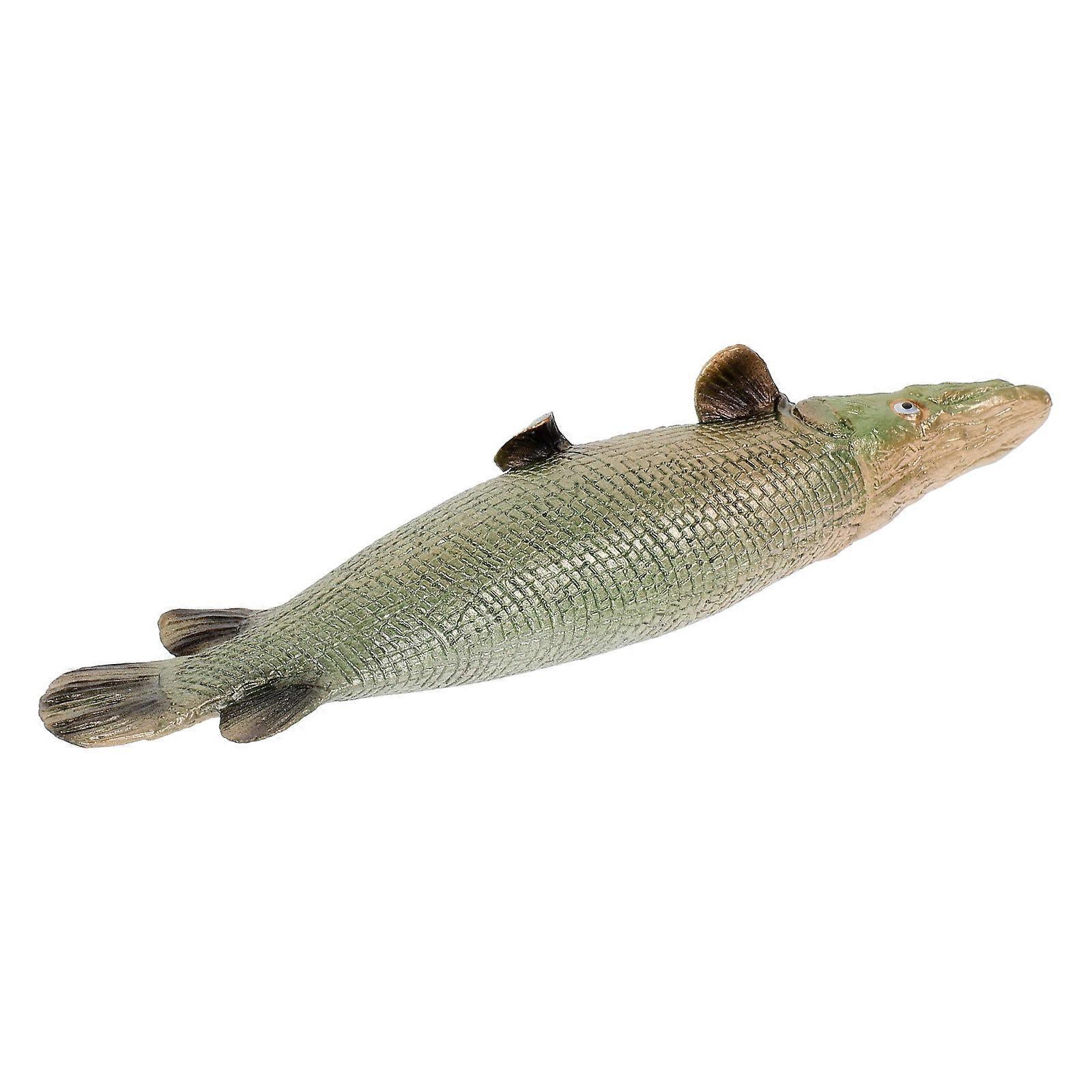 Artificial Fish Model for Decor Realistic Plastic Atractosteus Spatula