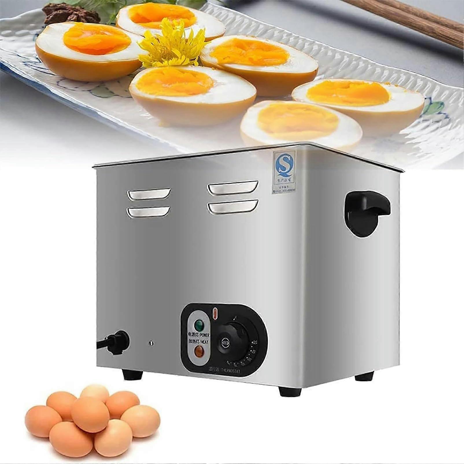 Commercial Electric Egg Cooker 60 Large Capacity with Precision Temperature Control for Hot Spring Eggs