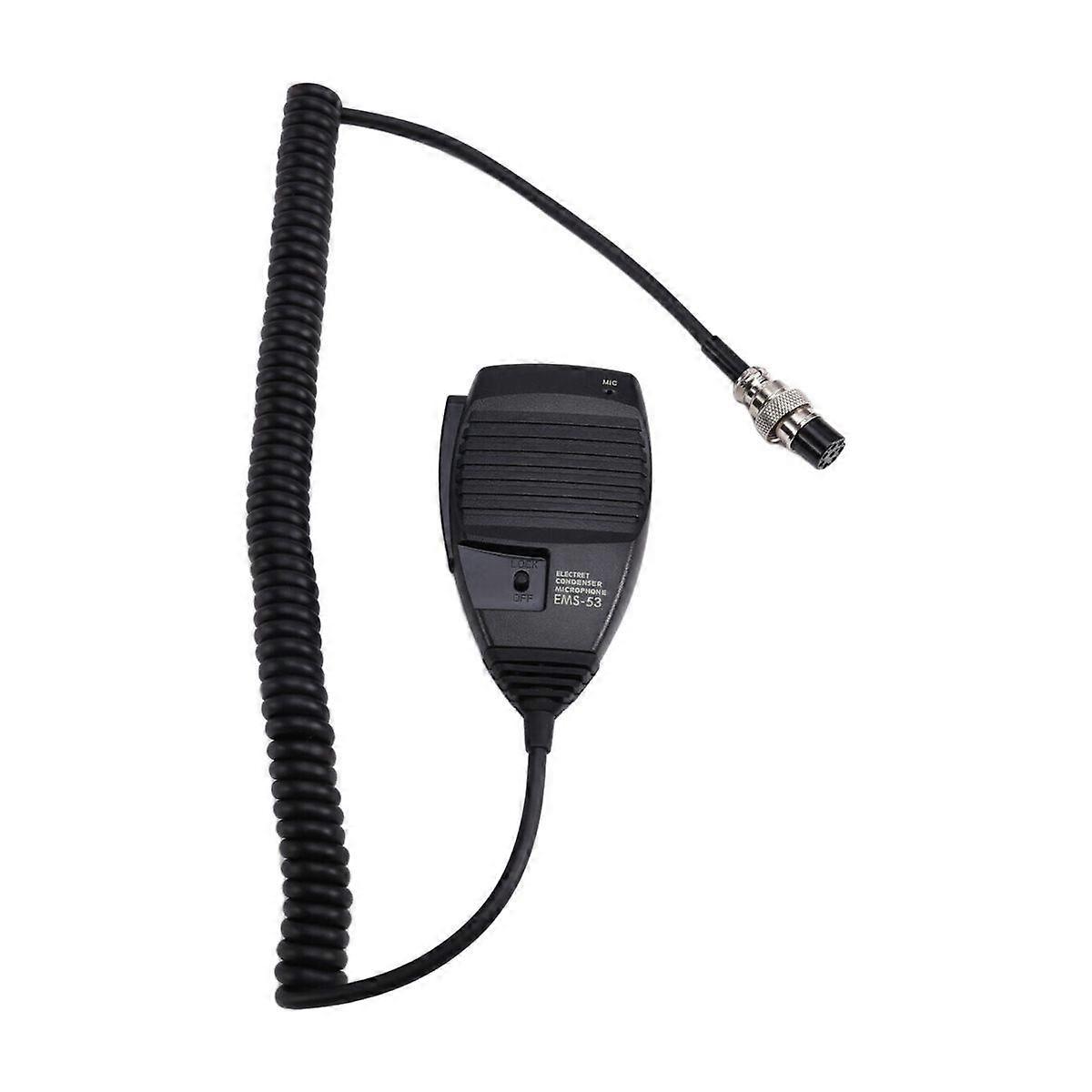 For EMS-53 8pin DTMF Microphone for Walkie Talkie DR245PL -03 -06 -135 -235 -435 -635