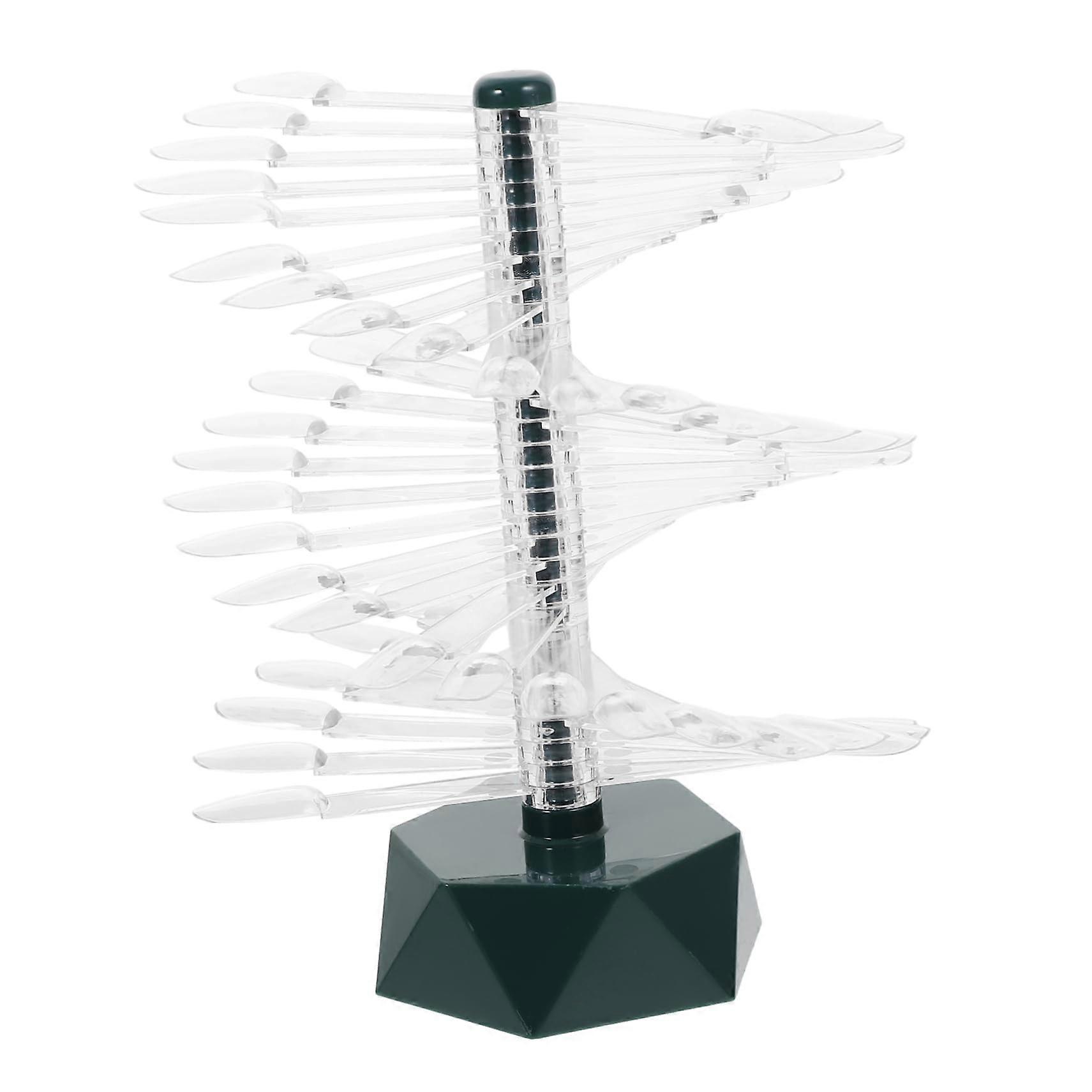 Nail Art Display Stand Acrylic Spiral Design for Practice and Tip Samples Durable and SpaceSaving