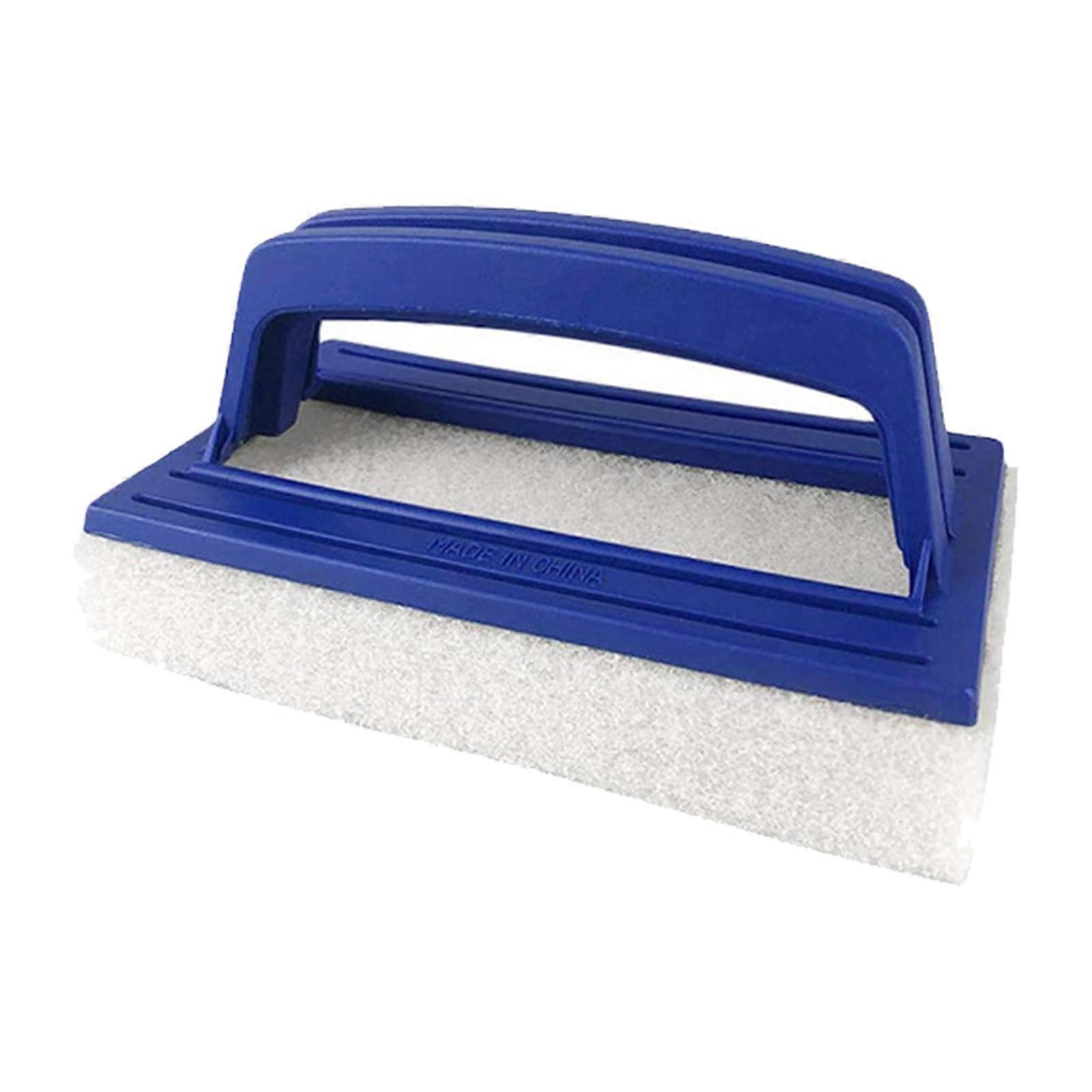 Pool Brush for Spa Tub Compatible with Hot Spring Scratch Swimming Pool Scrubber with Soft Sponge Head