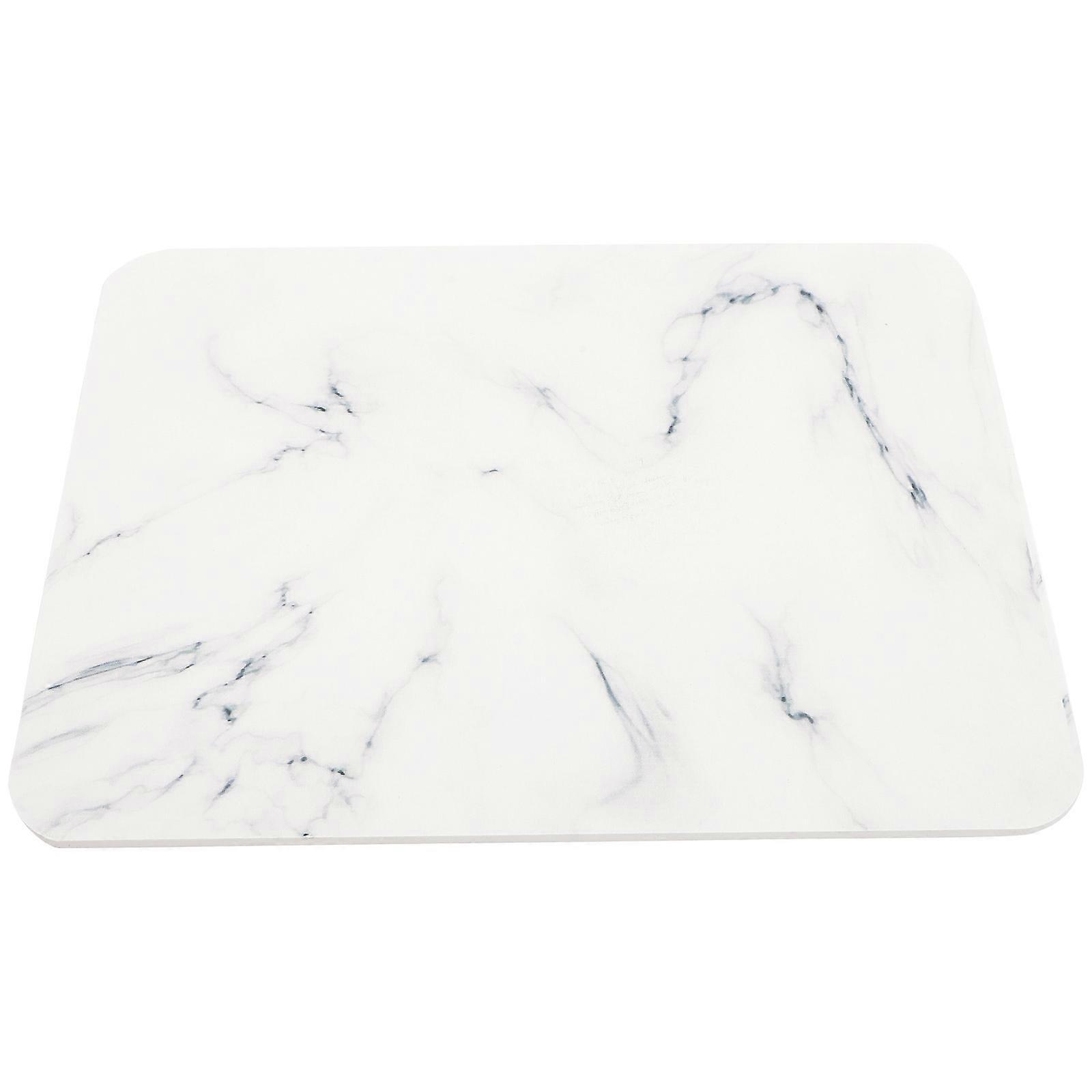 Reusable Kitchen Dish Drying Mat Water Absorption Pad for Home Use White