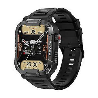 25-26 findtime Smartwatch Militair Herenhorloge met Telefoonfunctie, Gezondheidshorloge, Bloeddrukmeter, Sporthorloge, Tactisch Horloge, Sporthorloge,