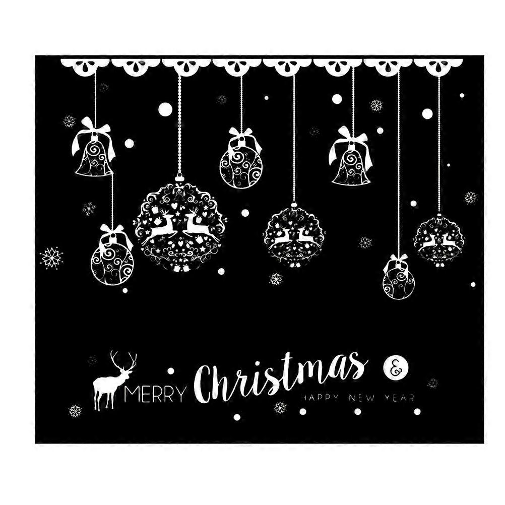 Removable Christmas Wall Sticker Cartoon for Decoration Use
