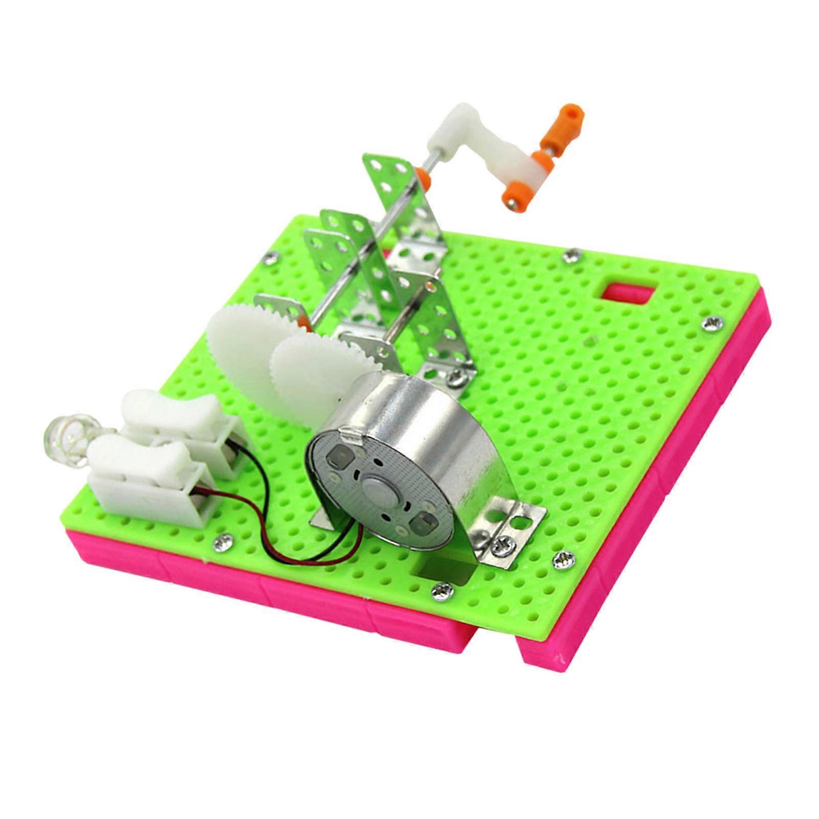Hand Crank Generator Model For Kids Educational Training Practical Ability Development 1 Set Diy Design