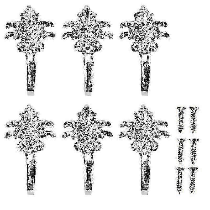 2025 6pcs Storage Hooks, Adorable Hook