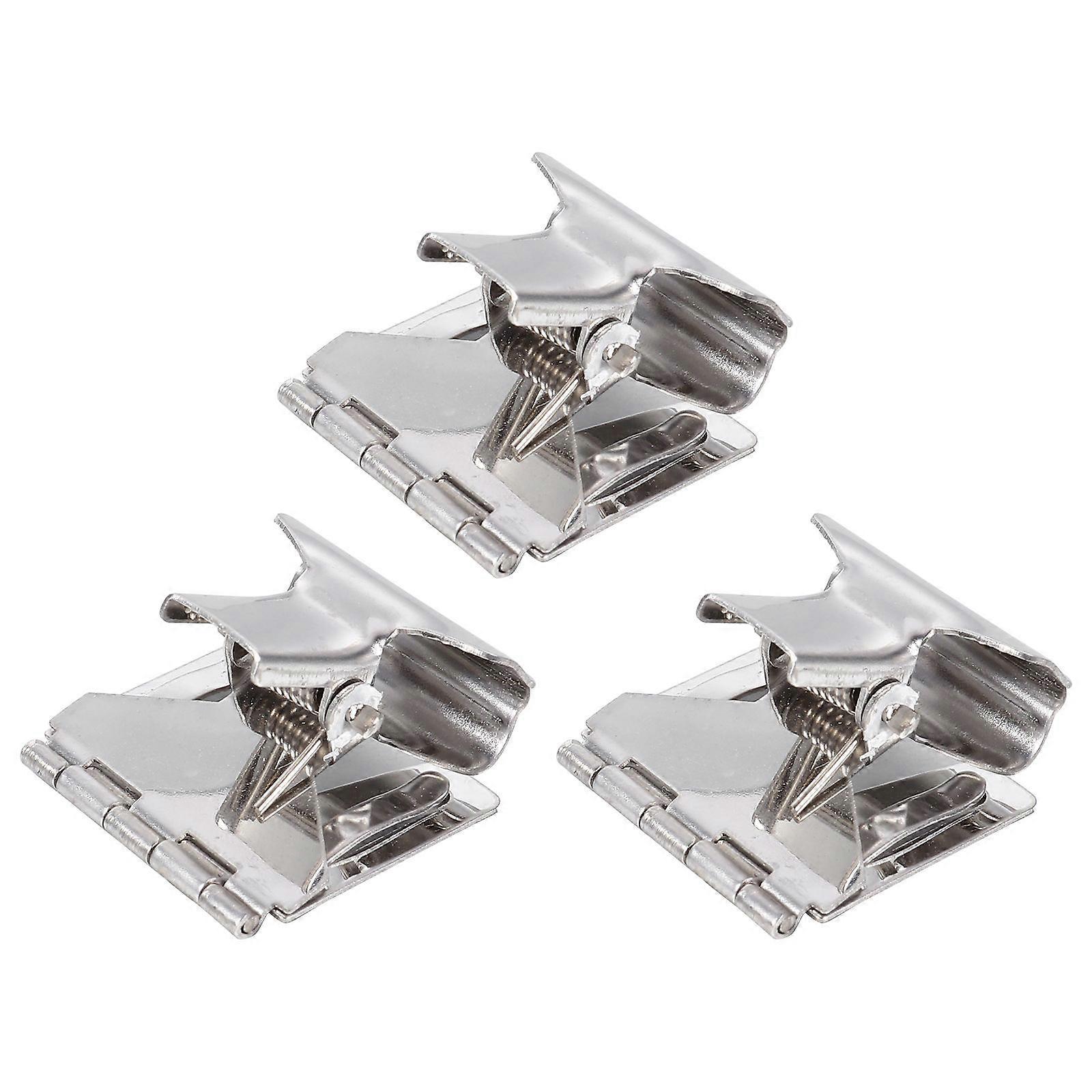 Label Holder Clamp for Advertising Display with 3Sets Metal Clips