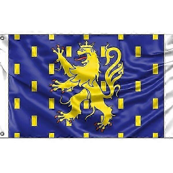 Flagge der Franche-Comté, Frankreich