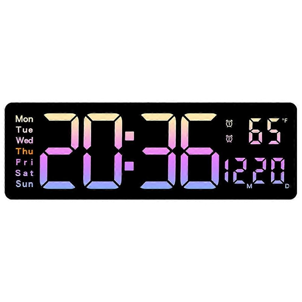5526 LED Digital Display Electronic Wall Clock Multi-Function Countdown Alarm Clock