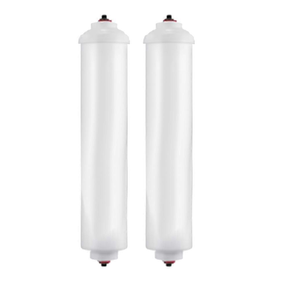 DA29-10105J Inline Water Filter Refrigerator Filter Element Coconut Shell Activated Carbon Rod Filter Element 2 Pcs
