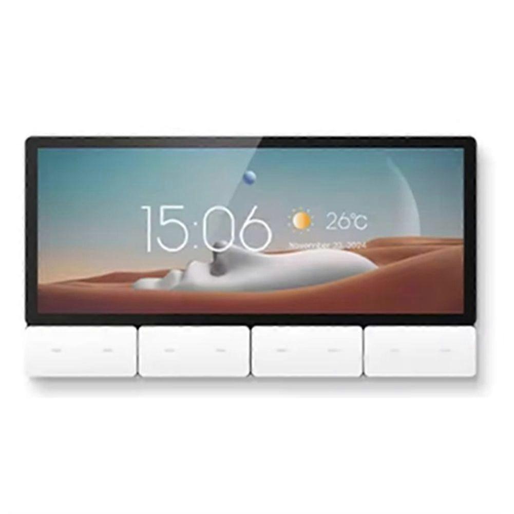 F5 6.2 Inch Android 11 Tuya Smart Control Panel Zigbee Gateway 8 Button Multi-Function with Relay Music Wall Amplifier B
