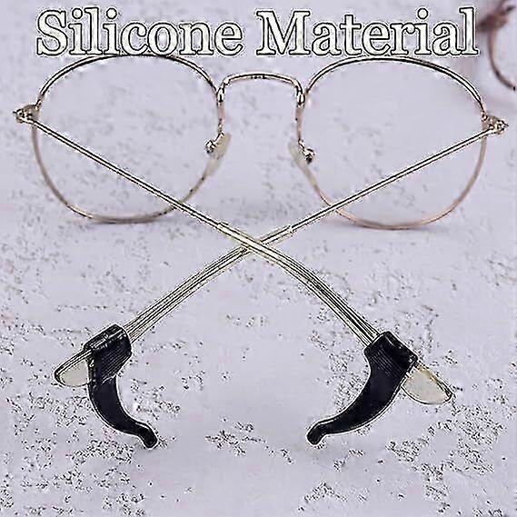 Eyeglass Ear Grips Silicone Glasses Tips Secure AntiSlip Hold for Metal and Plastic Frames