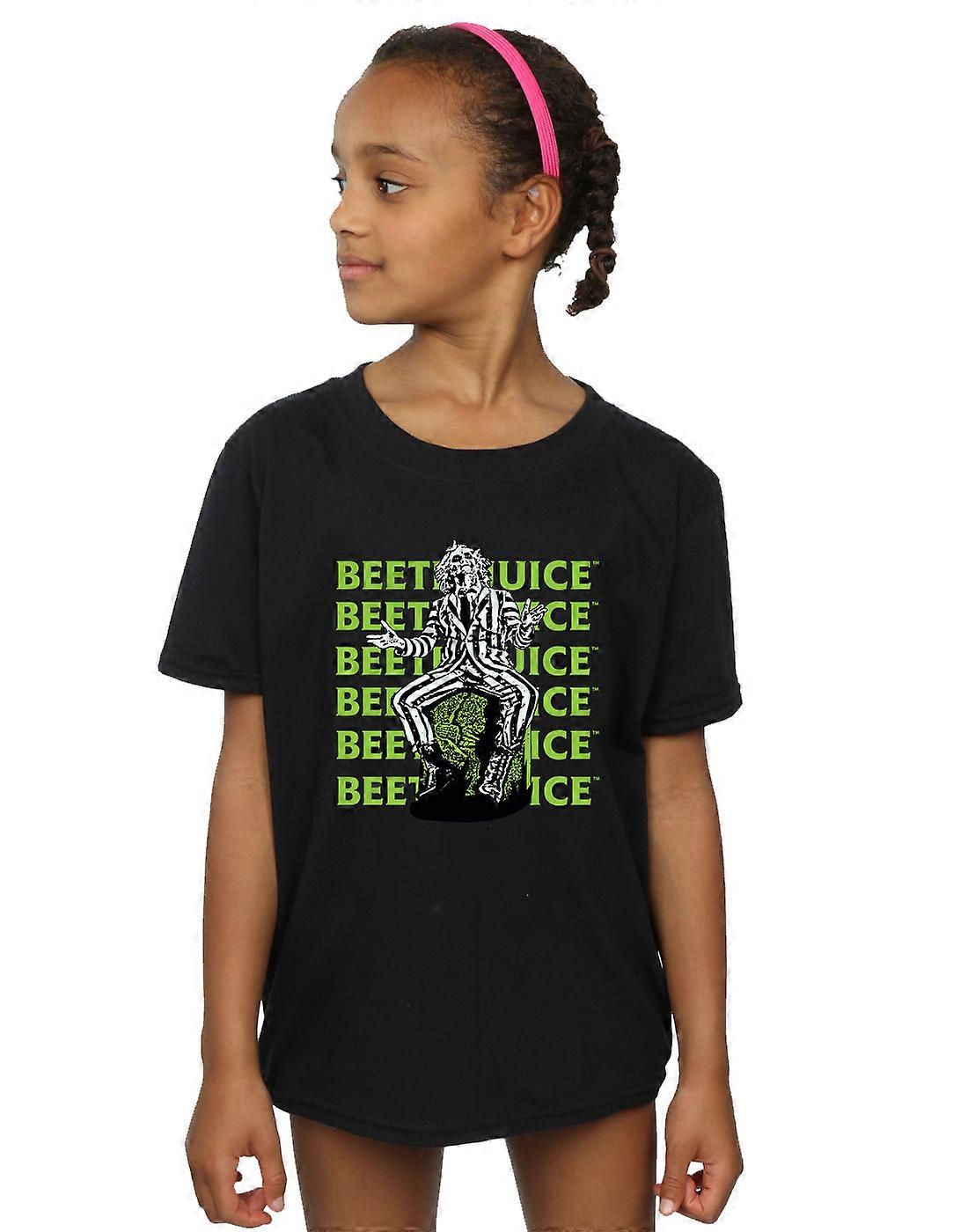 Beetlejuice Girls Pose Repeat T-Shirt