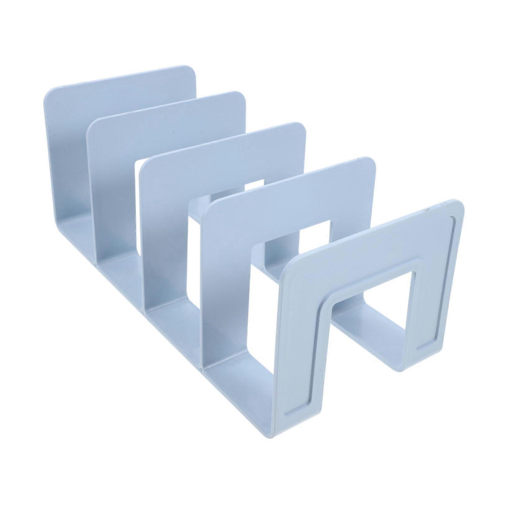 Durable OnePiece Desk Bookshelf with Enhanced Stability for Clutter Office Organization