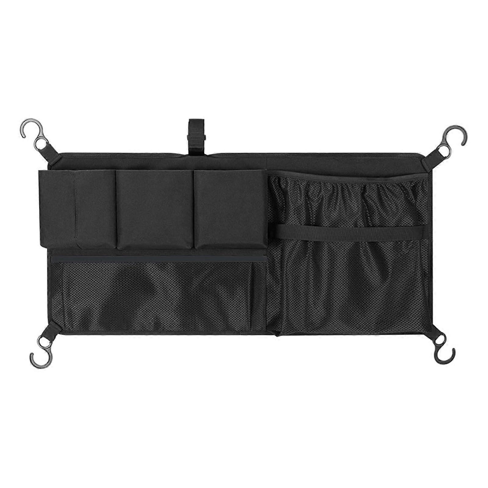 Camping Storage Organizer 600D Fabric with Large Capacity and Multiple Pockets for Wagon Cargo Net