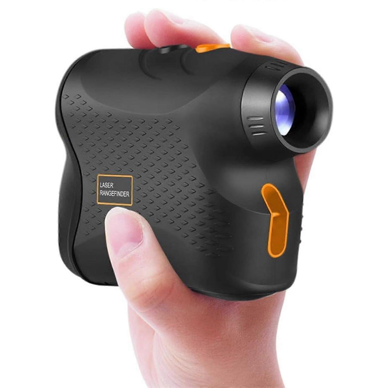 Golf Rangefinder with 6x Magnification, 500m Laser Distance Measuring Device for Golf